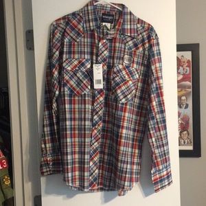 Wrangler casual button down shirt